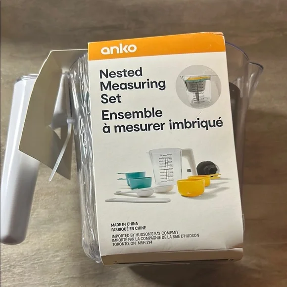 White Nested Measuring Set - Picture 2 of 3